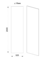Краен панел Dress - Сонома арвен 629 - Image 2