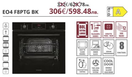 EO4 F8PTG BK - Eurolux