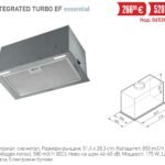 Integrated TURBO EF essential - PYRAMIS