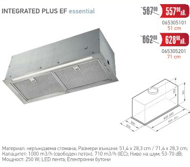 Integrated PLUS EF essential - PYRAMIS