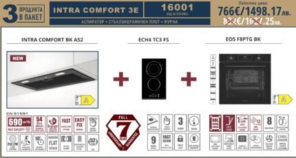 Промо комплект за кухня Intra Comfort 3E - Eurolux