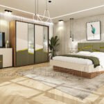 Спален комплект Мобили за високо вдигнат матрак