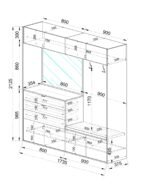 Портманто CITY 4094 - Image 7