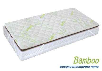Топ матрак Bamboo високоеластична пяна