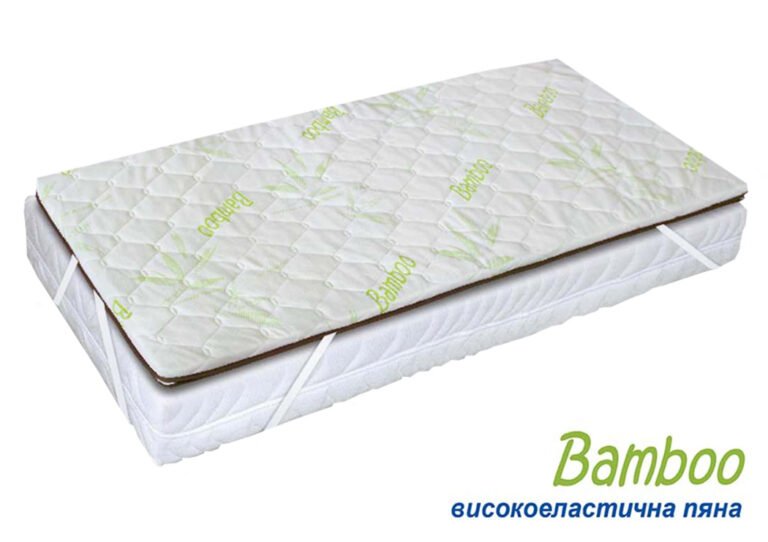 Топ матрак Bamboo високоеластична пяна